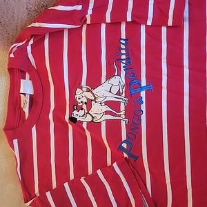Vintage disney over sized Dalmatians embroidery tshirt Disney catalog shirt